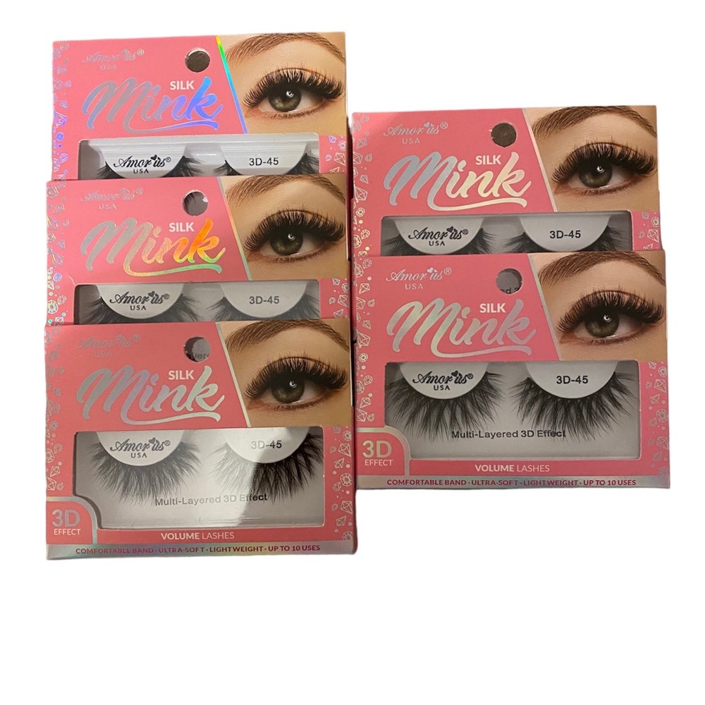 5 Eyelashes for $18